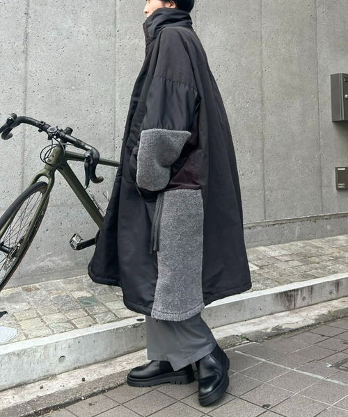 本日限定タイムセール！CIAOPANIC TYPY 新品未使用 オーバーコート CIAOPANIC TYPY（チャオパニックティピー） コート MEDIUM ブラック