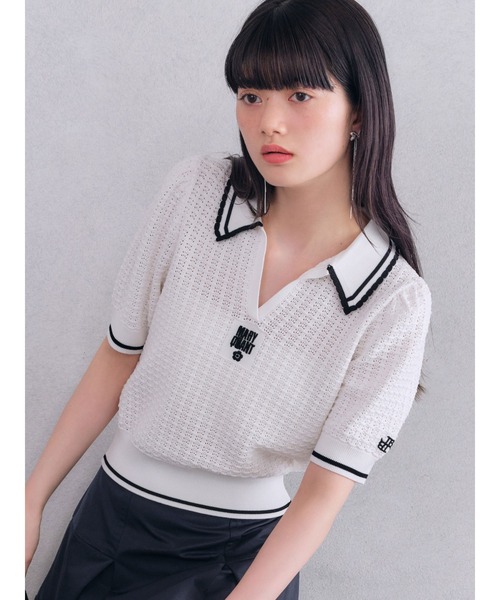 LILY BROWN ニット セーター 「LILY BROWN×MARY QUANT」シアー
