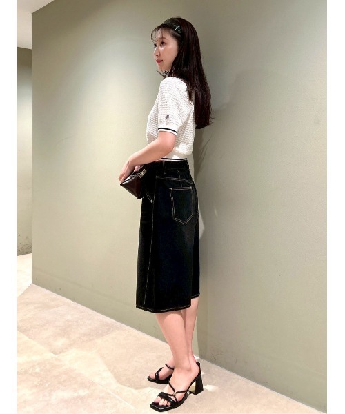 LILY BROWN ニット セーター 「LILY BROWN×MARY QUANT」シアー