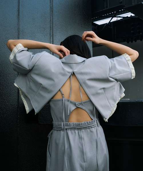 UNITED TOKYO オールインワン 「完売間近！」Square Neck Jumpsuit
