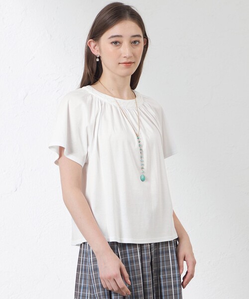 tシャツ バイオシルケットスムースカットソー レディース