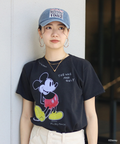 tシャツ ChahChah/DISNEY/VINTAGE FADED S/S TEE レディース