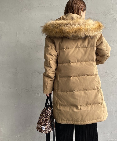 Danton（ダントン） ダウンコート S ブラック レディース : ZOZOTOWN