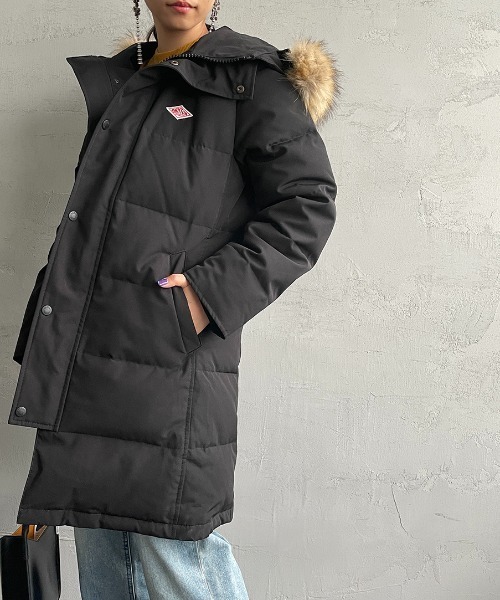 Danton（ダントン） ダウンコート S ブラック レディース : ZOZOTOWN