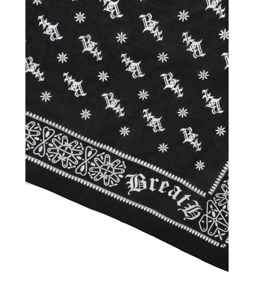 〈BREATH/ブレス〉BLACK CARD SILK SCARF 完売品 BREATH スカーフ バンダナ BR BANDANA メンズ : ZOZOTOWN Yahoo!店