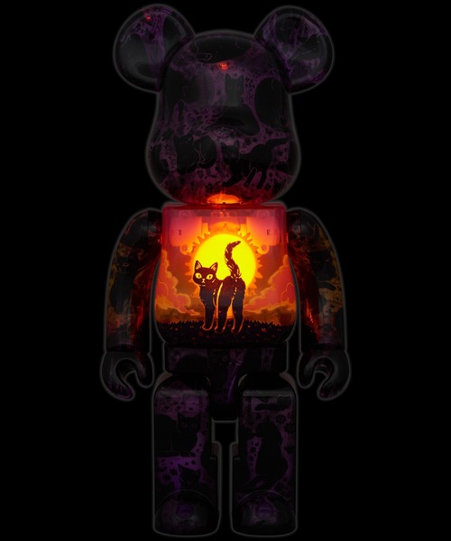 MEDICOM TOY - BE@RBRICK 夕闇のネコ 400％  ひかりバンビ MEDICOM TOY - BE@RBRICK 夕闇のネコ 400％ ひかりバンビの通販