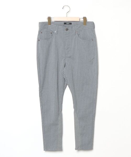 【美品】 glamb ストライプ マルコクロップドパンツ サルエル スラックス glamb グラム Cropped Sarrouel Cargo Pants / クロップド