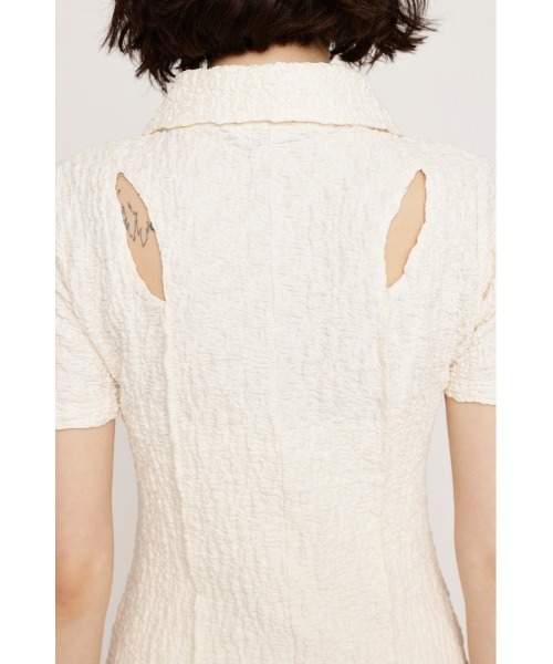 SLY バック オープン カット ジャガード ロング ワンピース SLY ワンピース BACK OPEN CUT JQ L/OP バック オープン カット