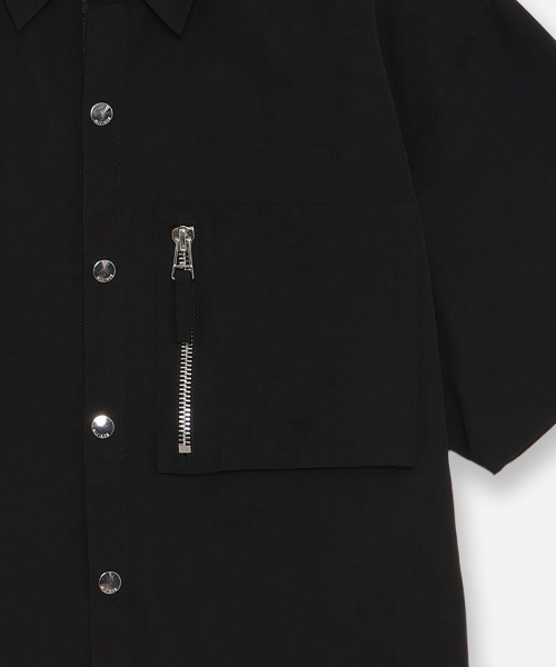 STYLISE シャツ 半袖 「MLVINCE / メルヴィンス」NYLON S/S SHIRTS 