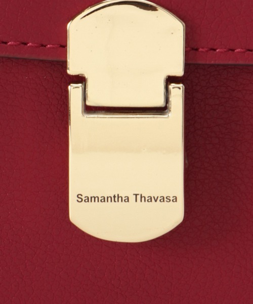 大人気!! Samantha Thavasa かぶせポケット合皮ショルダーバッグ かぶせポケット合皮ショルダーバッグ（ショルダーバッグ