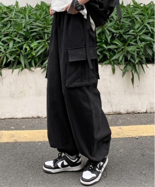 Evo+Revo（エボレボ） ワイドパンツ カーゴパンツ ”ダボッとぶっとい