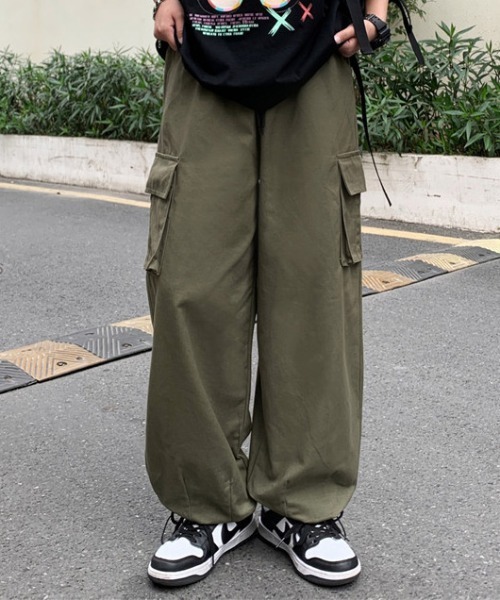Evo+Revo（エボレボ） ワイドパンツ カーゴパンツ ”ダボッとぶっとい
