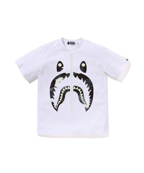 A BATHING APE tシャツ CITY CAMO SHARK TEE キッズ 子供服