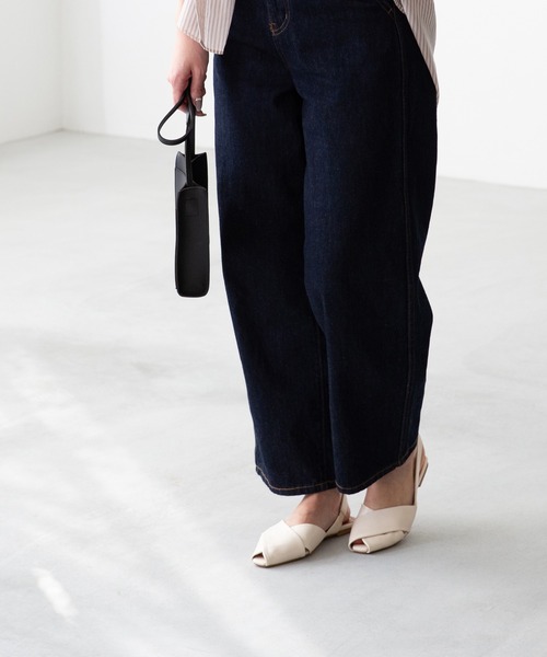 「menue」 フラットサンダル M ブラック レディース_画像5