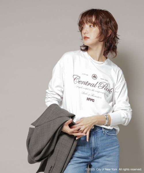 tシャツ GOOD ROCK SPEED×Anti Soaked(R) 汗染み防止 NYC ロンT レディース