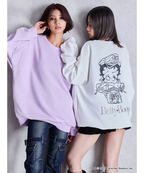 Betty Martinezさん専用 BETTY BOOP トレーナー スウェット BETTY×GYDA GLITTER