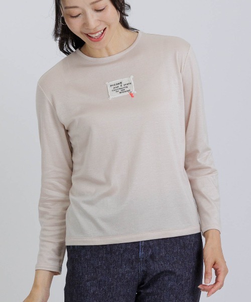 STUDIO PICONE（スタジオピッコーネ） tシャツ フロントワッペンプル 