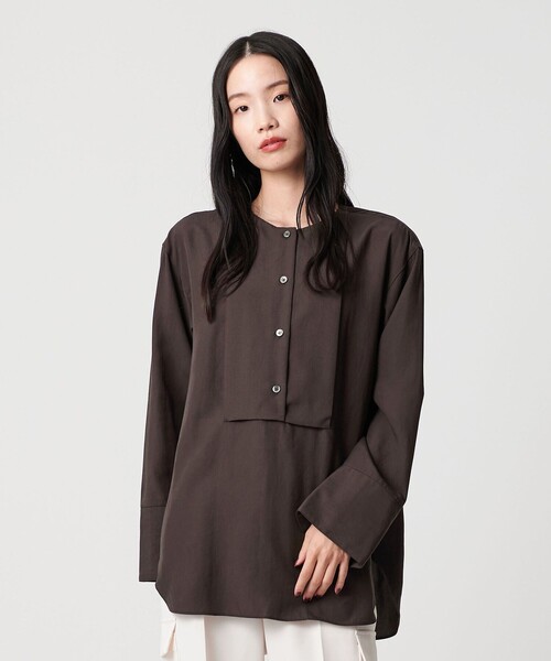 BEAUTY＆YOUTH UNITED ARROWS ブラウス シャツ セルロース ビブ
