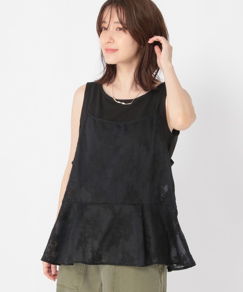 お値下げ中！DICH HENDERSON シアーキャミソール black お値下げ中！DICH HENDERSON シアーキャミソール black