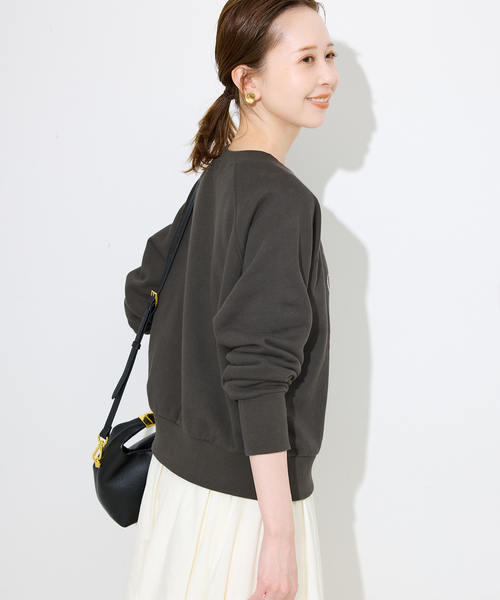 SLOBE IENA
P/NPタフタダウンベスト  ベージュ SLOBE IENA トレーナー スウェット Clubスウェット レディース