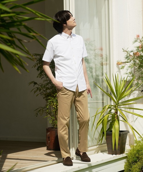 「Blue Standard 」 半袖シャツ X-LARGE ホワイト メンズ_画像3