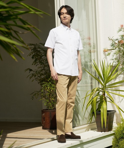 「Blue Standard 」 半袖シャツ X-LARGE ホワイト メンズ_画像4