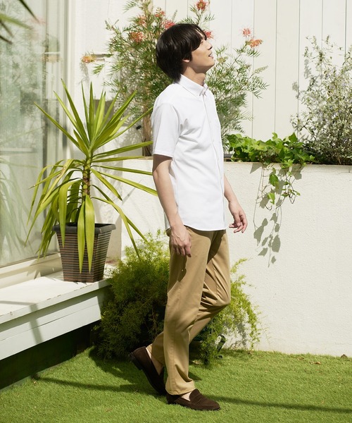 「Blue Standard 」 半袖シャツ X-LARGE ホワイト メンズ_画像7