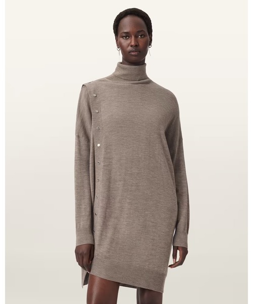 ALLSAINTS（オールセインツ） ワンピース UMI WOOL BLEND DRESS | UMI