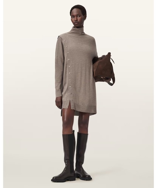 ALLSAINTS（オールセインツ） ワンピース UMI WOOL BLEND DRESS | UMI