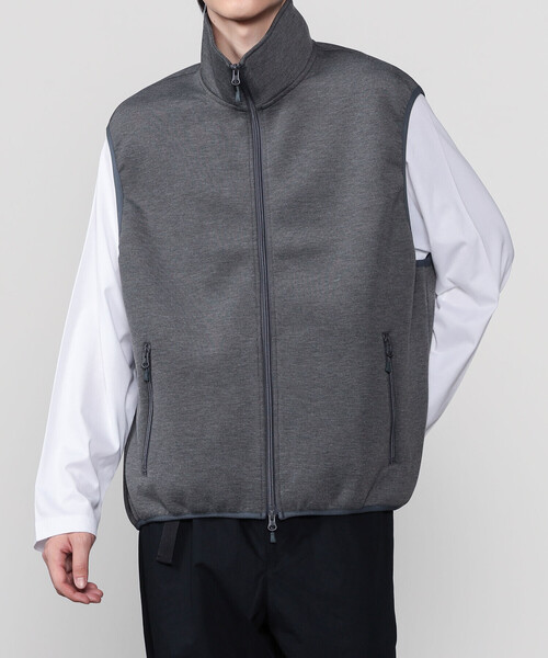 DAIWA PIER39 ベスト ジレ | TECH SCUBA KNIT STAND COLLAR VEST MEN