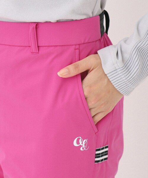 パンツ 「撥水」蓄熱裏地ストレートパンツ レディース_22