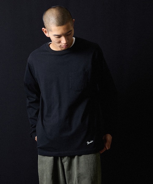 NUMBER (N)INE（ナンバーナイン） tシャツ BASIC HEM PRINTED POCKET L