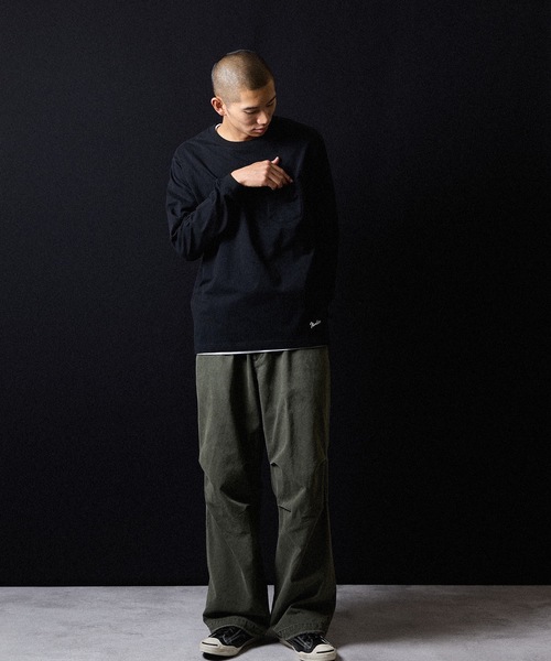 NUMBER (N)INE（ナンバーナイン） tシャツ BASIC HEM PRINTED POCKET L