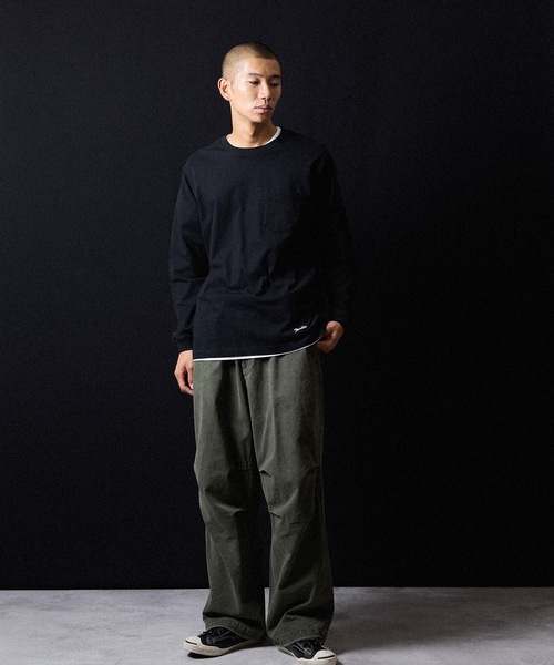 NUMBER (N)INE（ナンバーナイン） tシャツ BASIC HEM PRINTED POCKET L