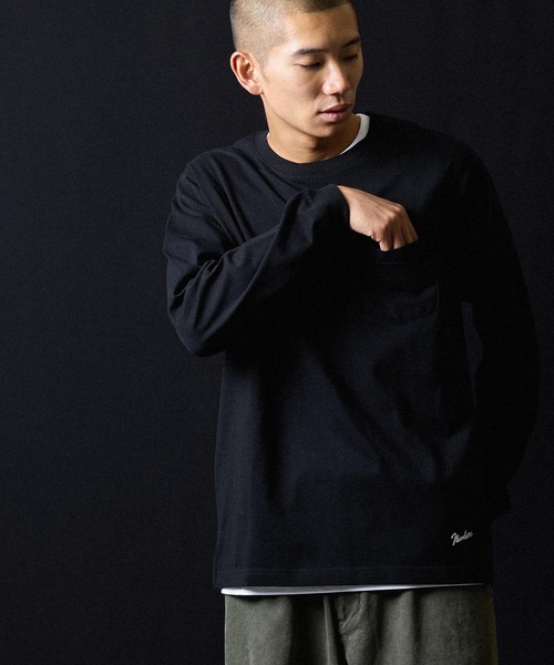 NUMBER (N)INE（ナンバーナイン） tシャツ BASIC HEM PRINTED POCKET L