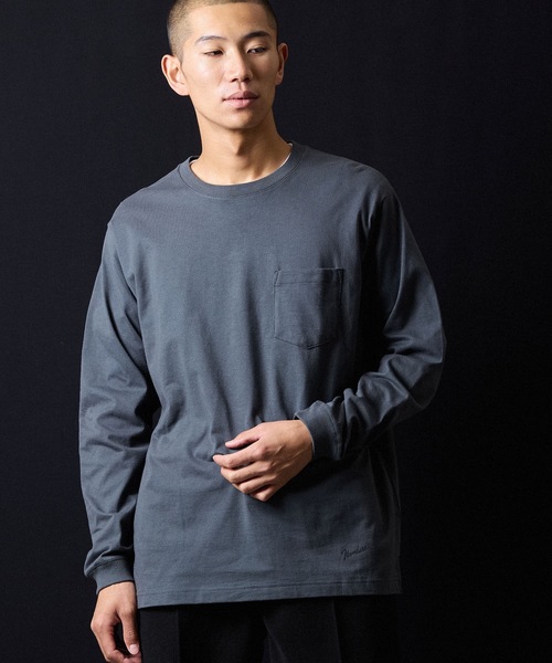 NUMBER (N)INE（ナンバーナイン） tシャツ BASIC HEM PRINTED POCKET L