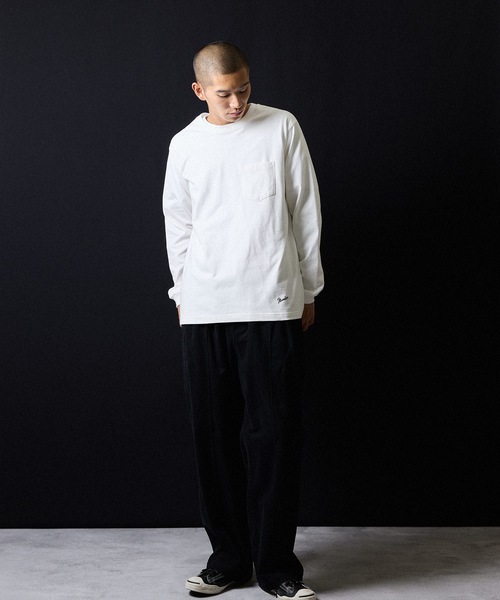NUMBER (N)INE（ナンバーナイン） tシャツ BASIC HEM PRINTED POCKET L