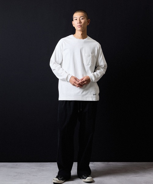 NUMBER (N)INE（ナンバーナイン） tシャツ BASIC HEM PRINTED POCKET L