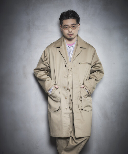 RED KAP（レッドキャップ） ステンカラーコート コート 別注 SHOP COAT