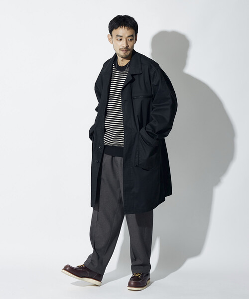 STEVEN ALAN 「Steven Alan」 ステンカラーコート M ネイビー