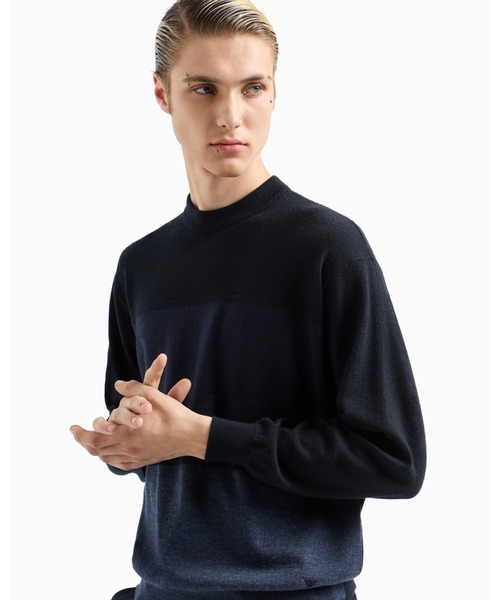 値下げ! エンポリオアルマーニ　セーター　メンズ EMPORIO ARMANI セーター ニット 「エンポリオ アルマーニ」セーター