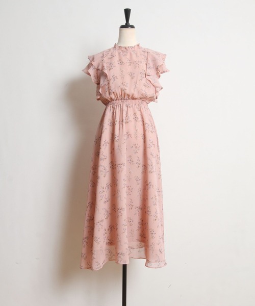 「tocco closet」 ノースリーブワンピース M グレイッシュブルー レディース_画像2