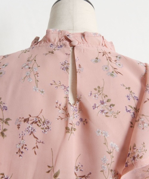 「tocco closet」 ノースリーブワンピース M グレイッシュブルー レディース_画像3