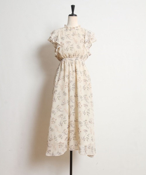 「tocco closet」 ノースリーブワンピース M グレイッシュブルー レディース_画像6