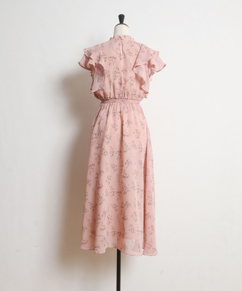 「tocco closet」 ノースリーブワンピース M グレイッシュブルー レディース_画像7