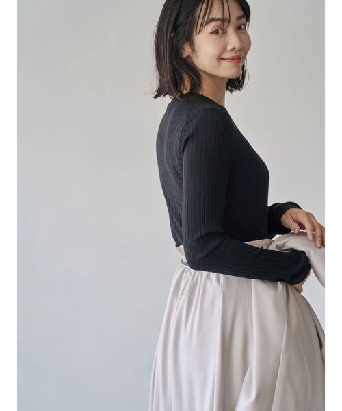 TONAL（トーナル） ニット セーター ロロピアーナウールリブニット