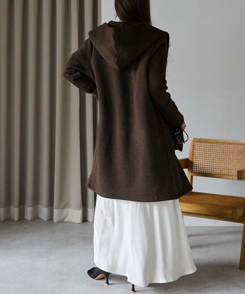 PREFERIR（プレフェリール） コート アウター フーディー ロング