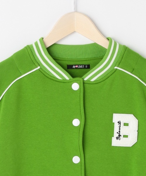 「by LOVEiT」 「KIDS」スタジャン 130cm モカ キッズ_画像5