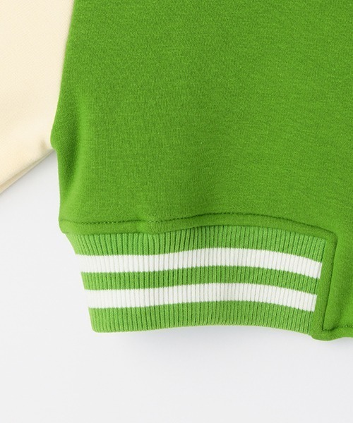 「by LOVEiT」 「KIDS」スタジャン 130cm モカ キッズ_画像8