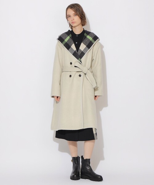 【極美品】ブルーレーベルクレストブリッジ 38 黒 ウール100% ロングコート 2026年最新】BLUE LABEL CRESTBRIDGE カラー：ブラック系 ロングコート